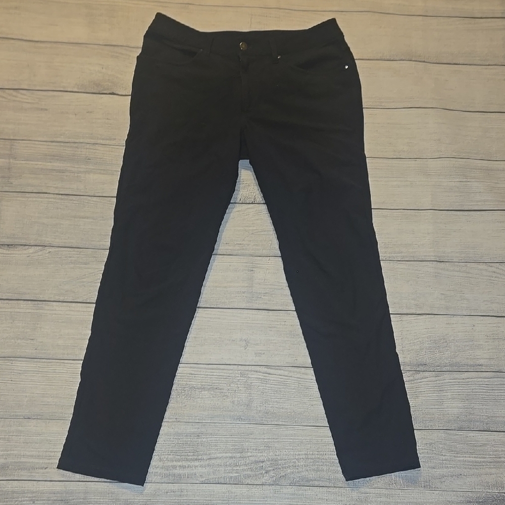 Lululemon Men's ABC Slim-Fit Pants Navy Blue Size 31